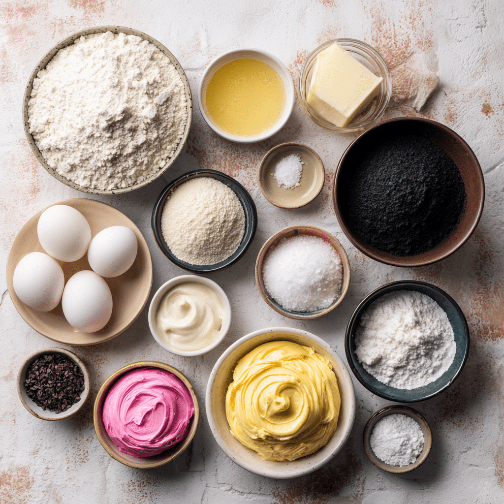 labubu cake ingredients