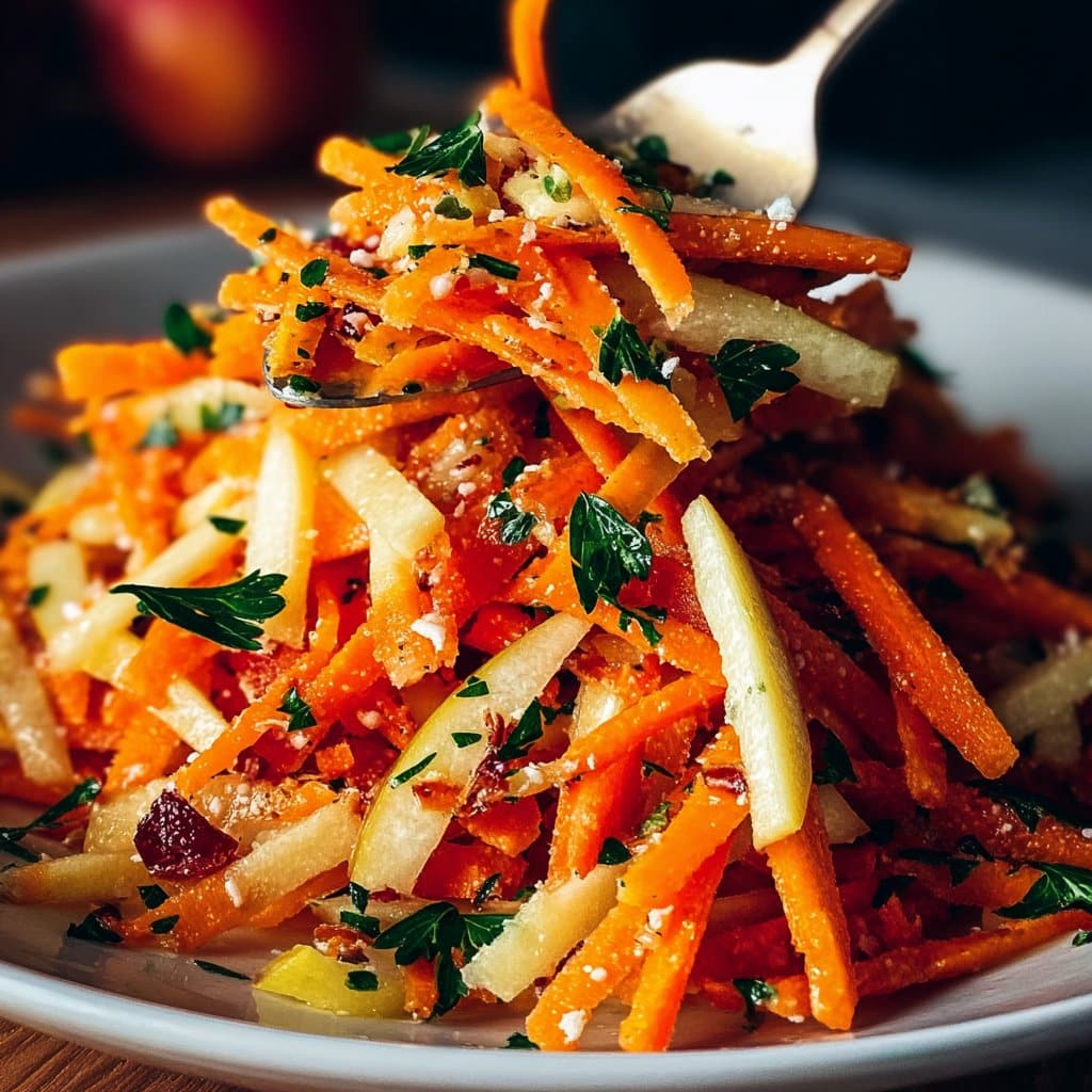 Carrot Apple Salad: A Crunchy, Refreshing Delight!
