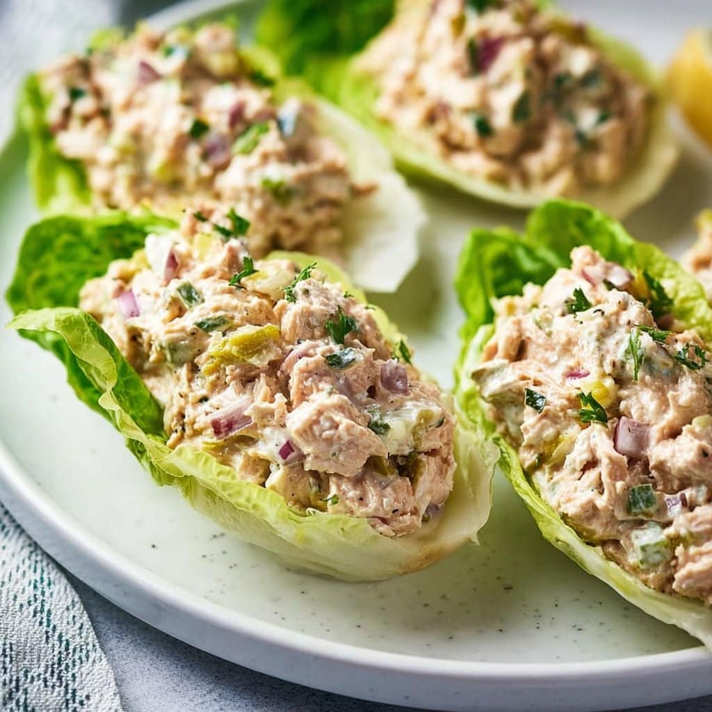 Tuna Salad Boats