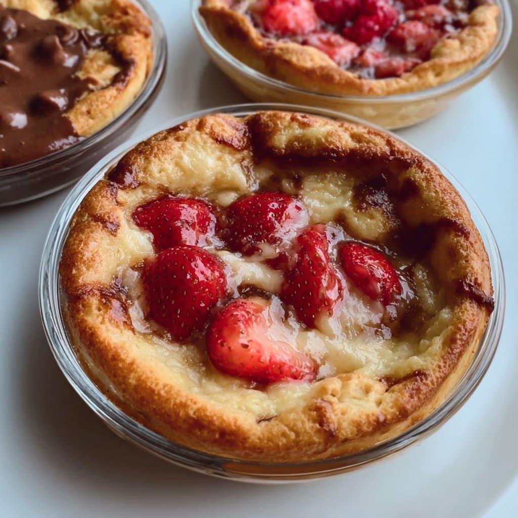 Baked Protein Pancake Bowls