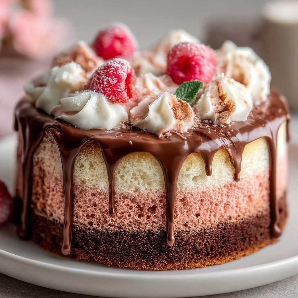 Neapolitan Cake: A Slice of Heaven