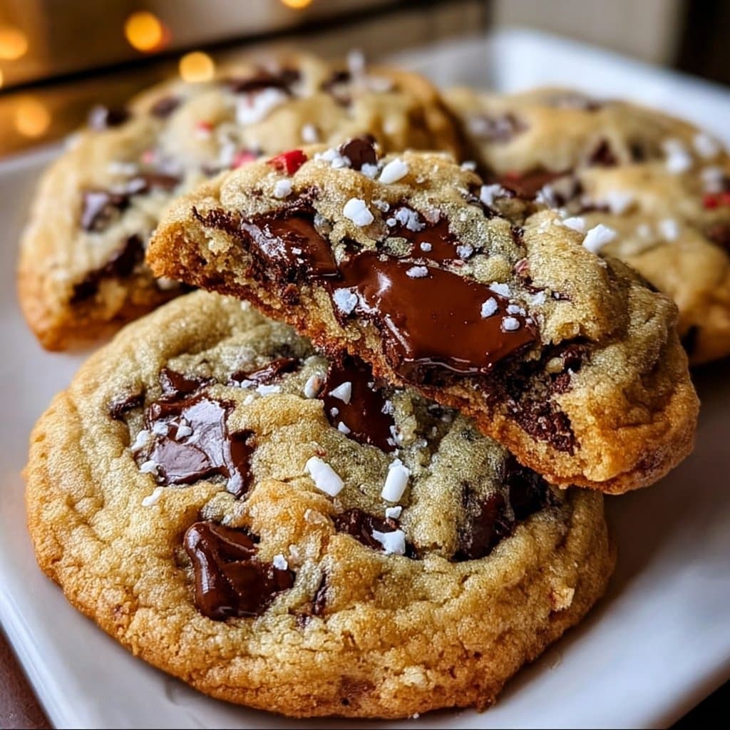 Winter Wonderland Chocolate Chip Cookies