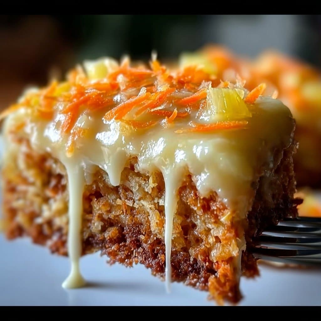 Hawaiian Carrot Pineapple Cake