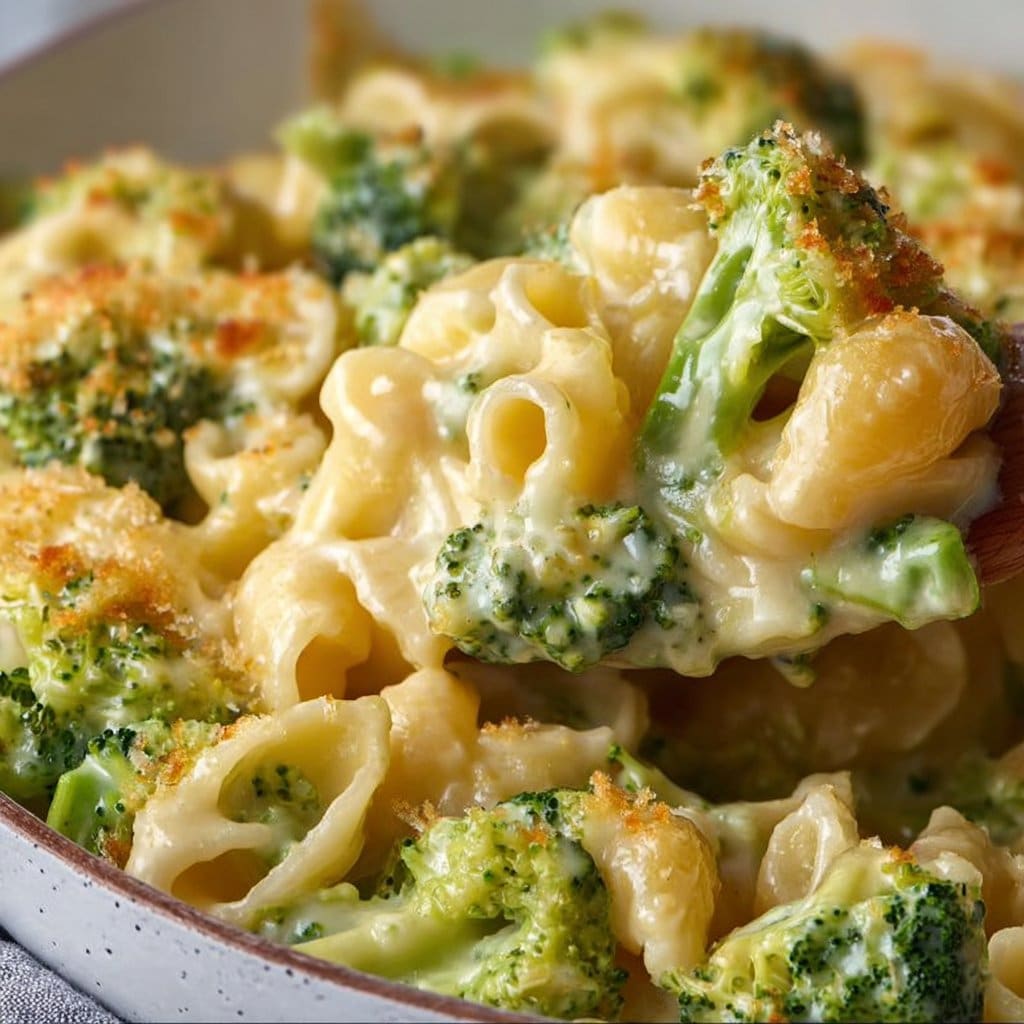 One Pot Healthy Broccoli Mac and Cheese