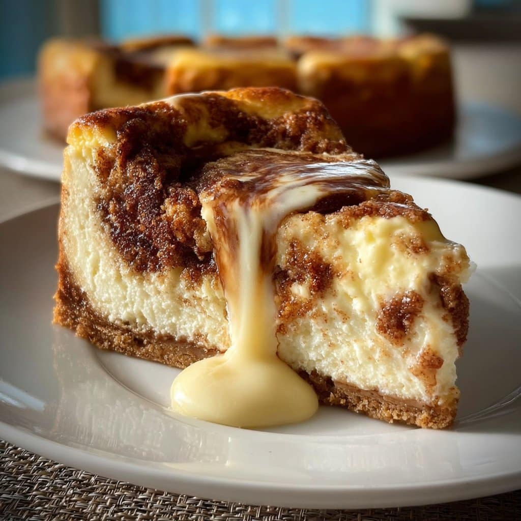 Cinnamon Roll Cheesecake