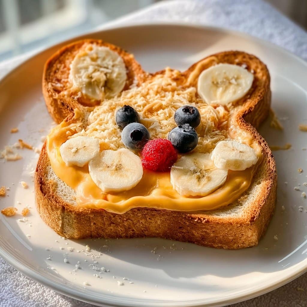 Animal Face Toast