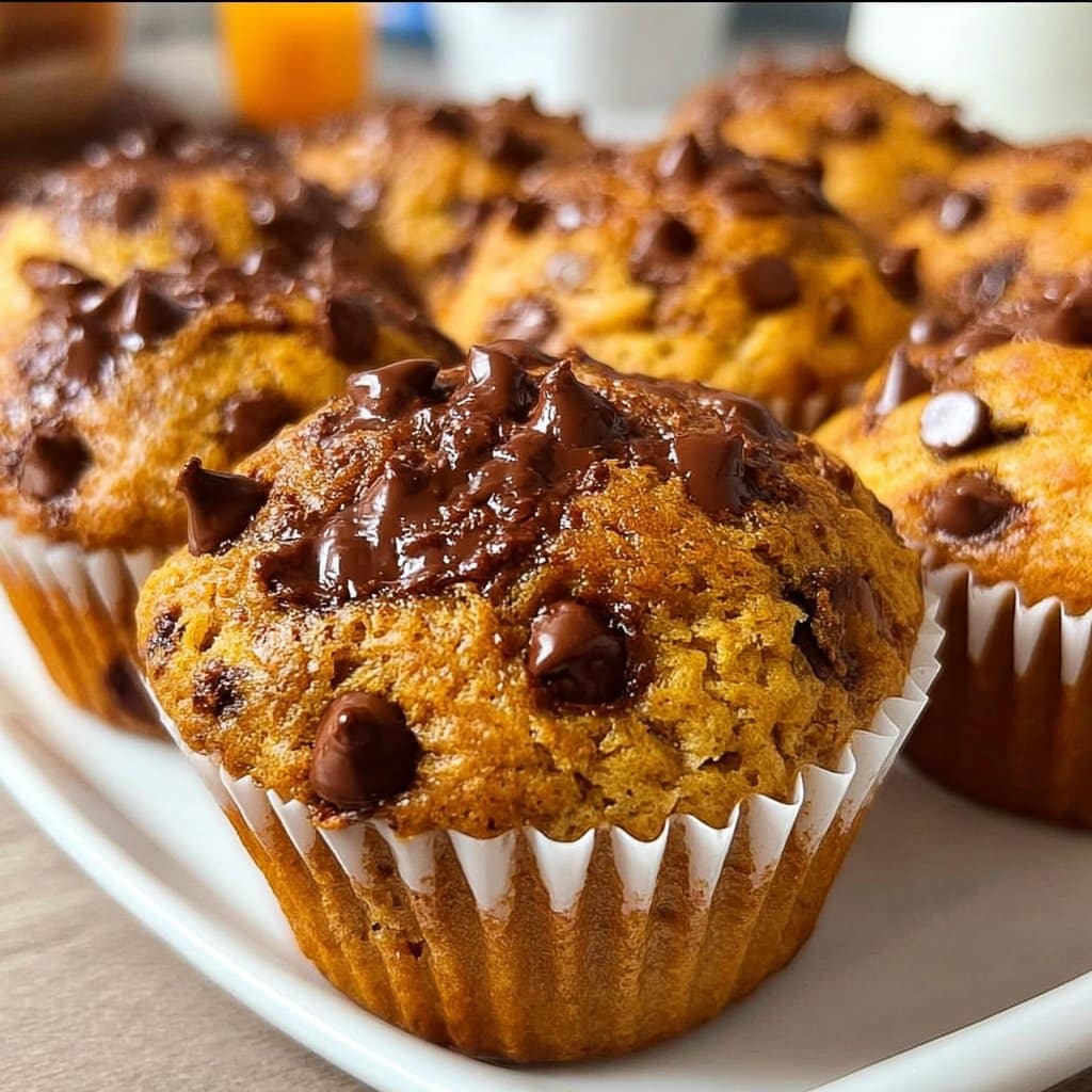 Chocolate Chip Coffee Muffins