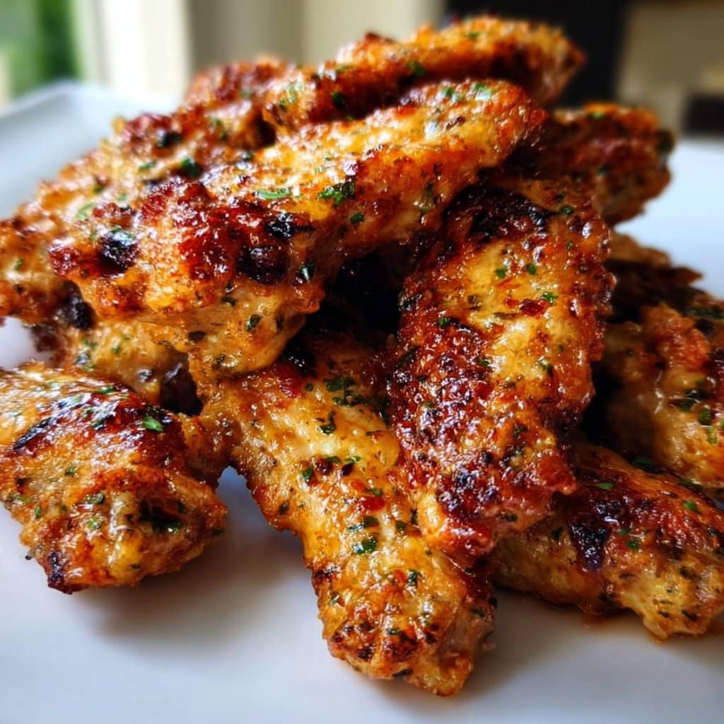 Crispy Baked Ranch Chicken Wings