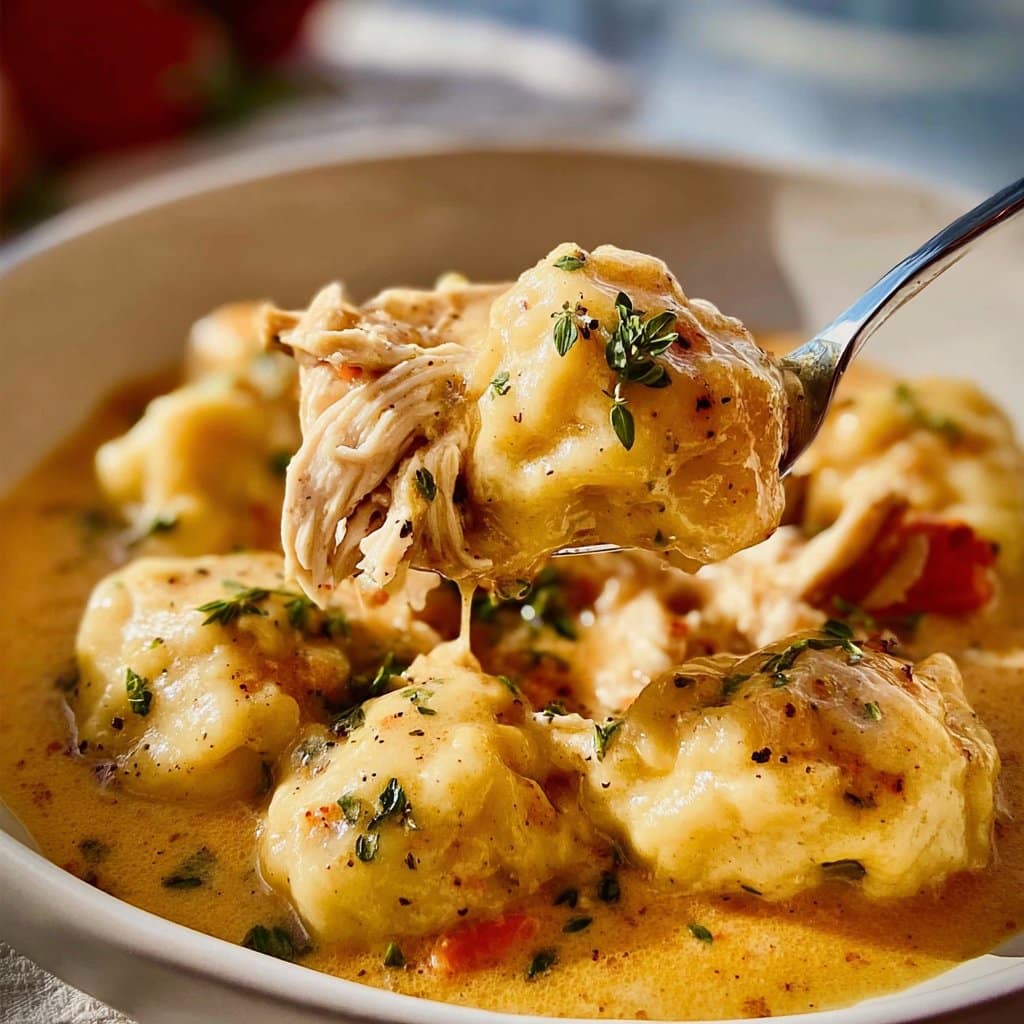Homemade Chicken & Dumplings