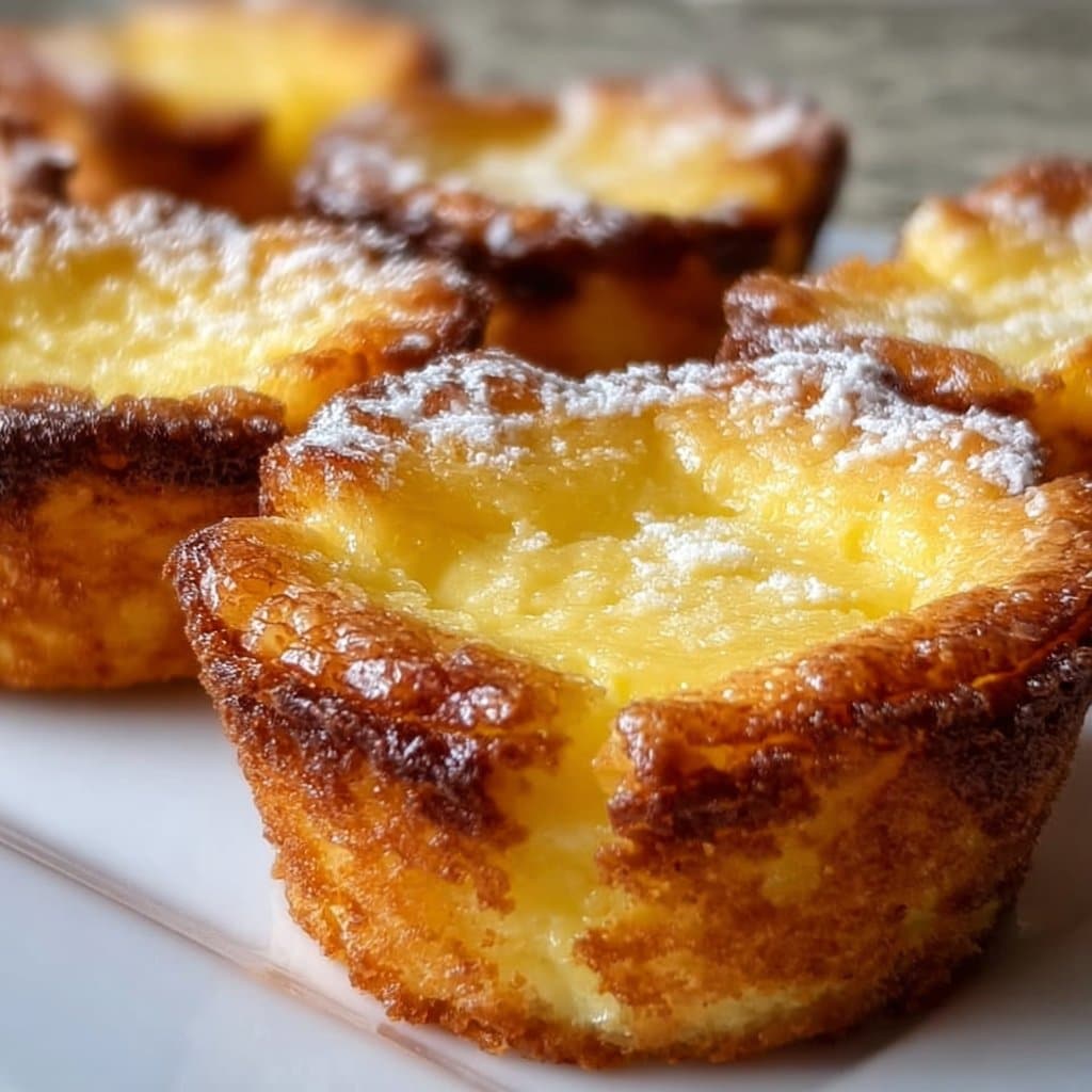 Mini Baby Lemon Impossible Pies