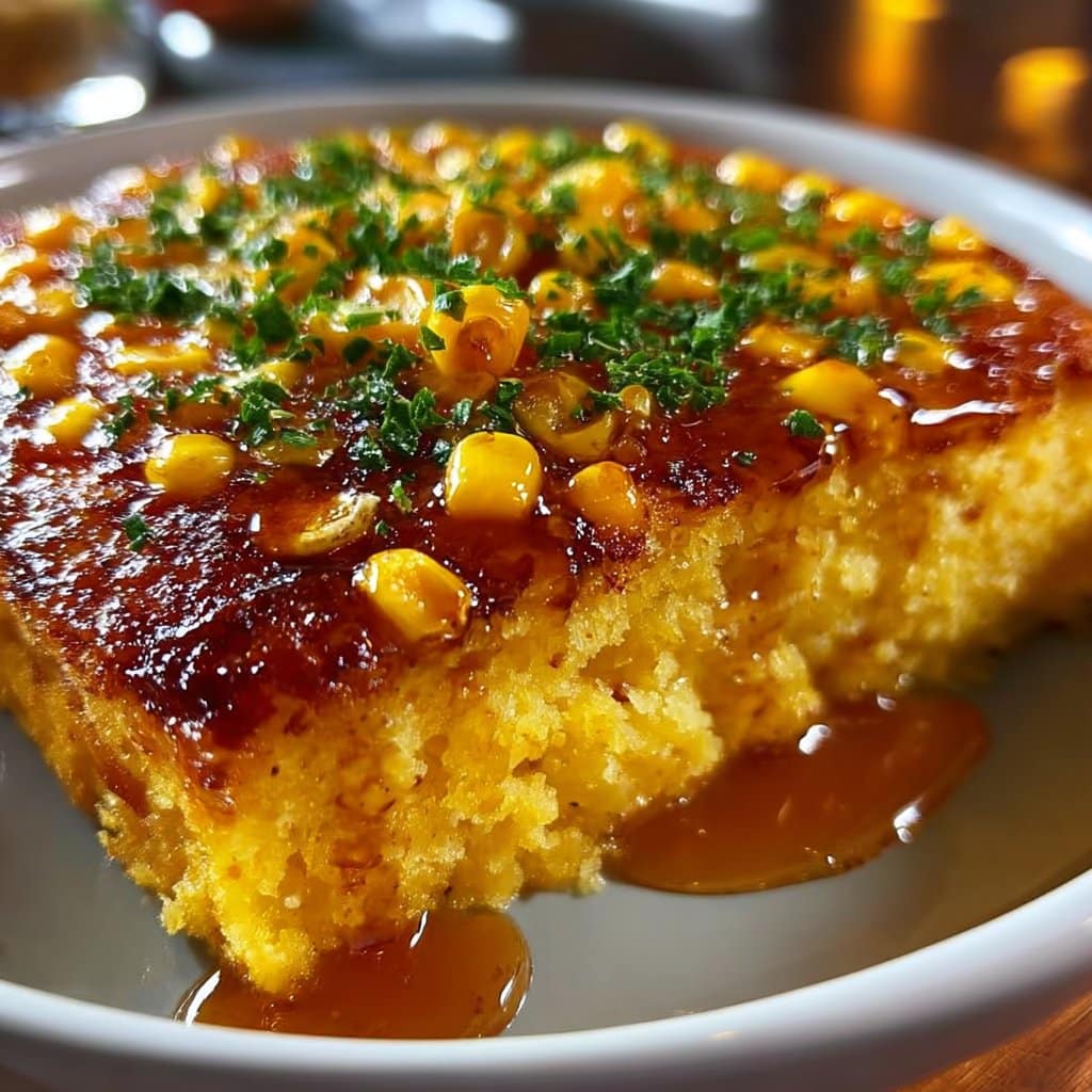 Honey-Glazed Corn Casserole