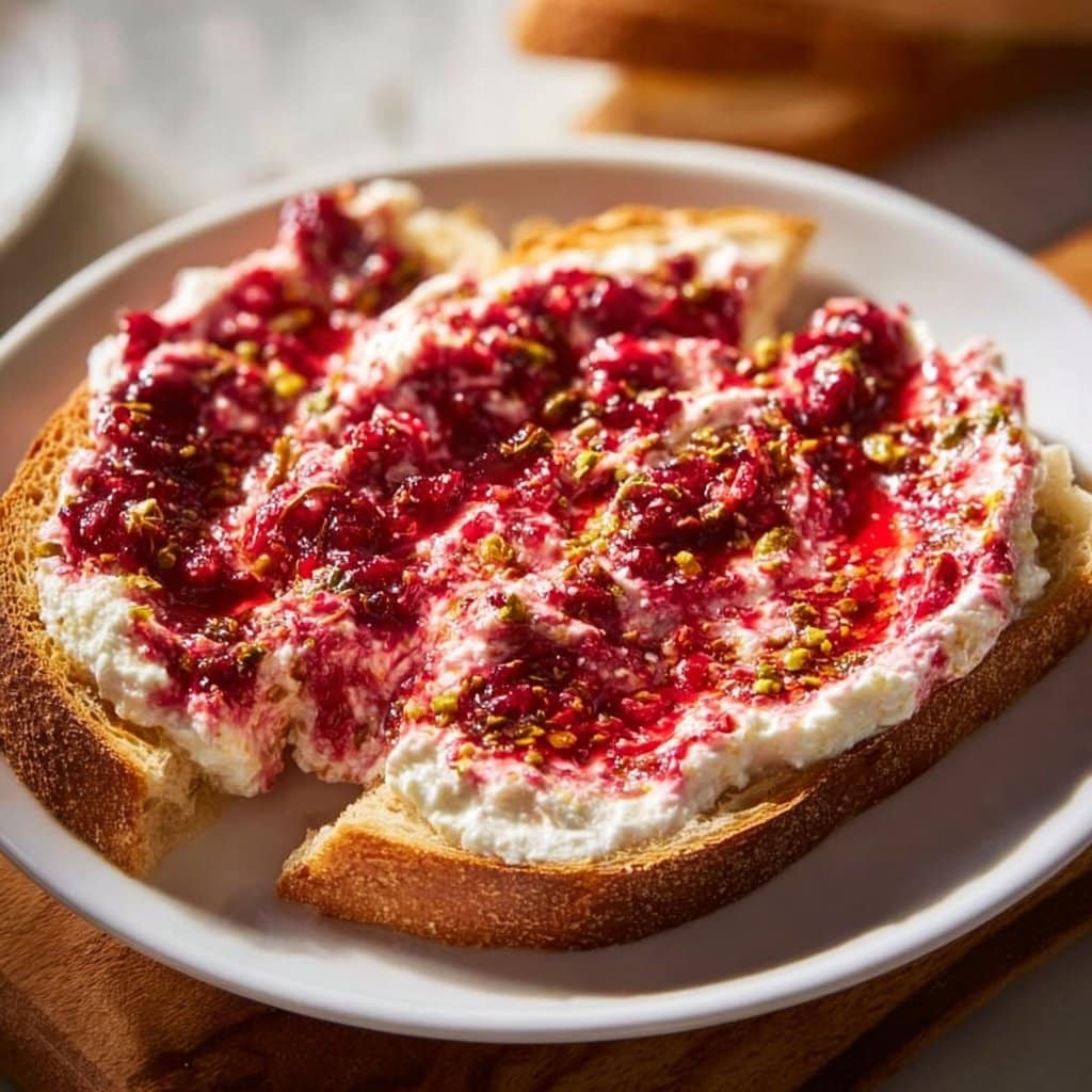 Cranberry Whipped Feta Dip