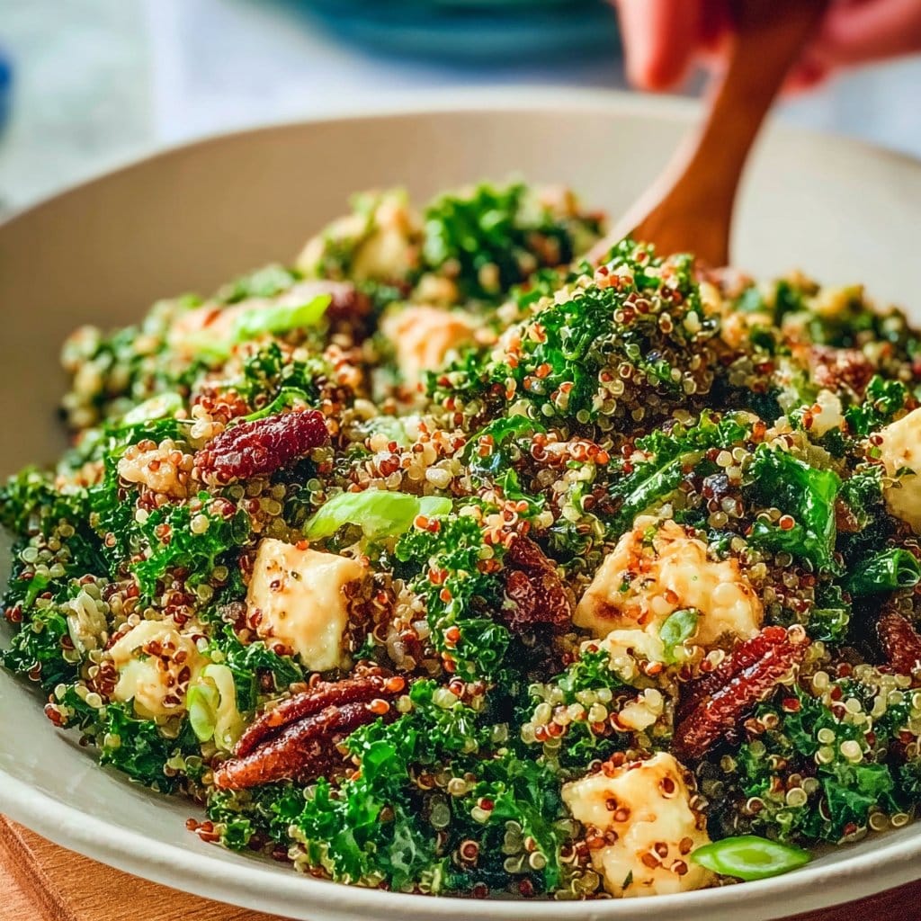 Protein Kale and Quinoa Salad