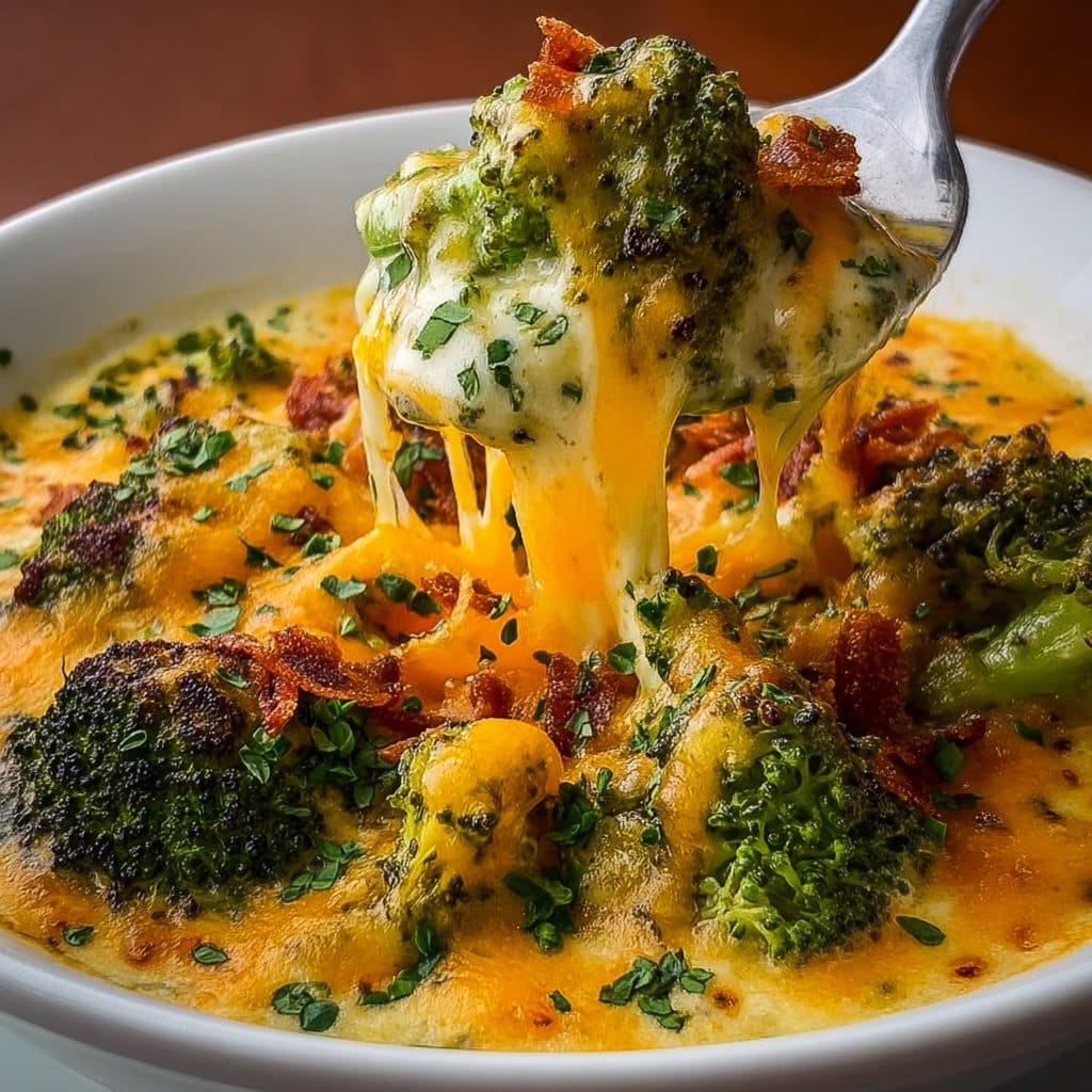 Loaded Broccoli Cheddar Soup