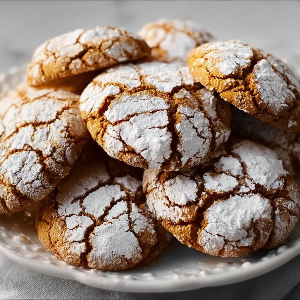 Cinnamon Coffee Crinkles