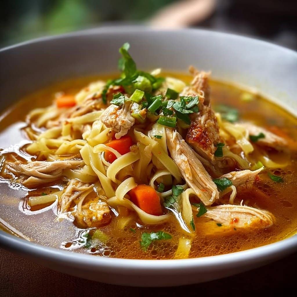 Aromatic Chicken Noodle Soup