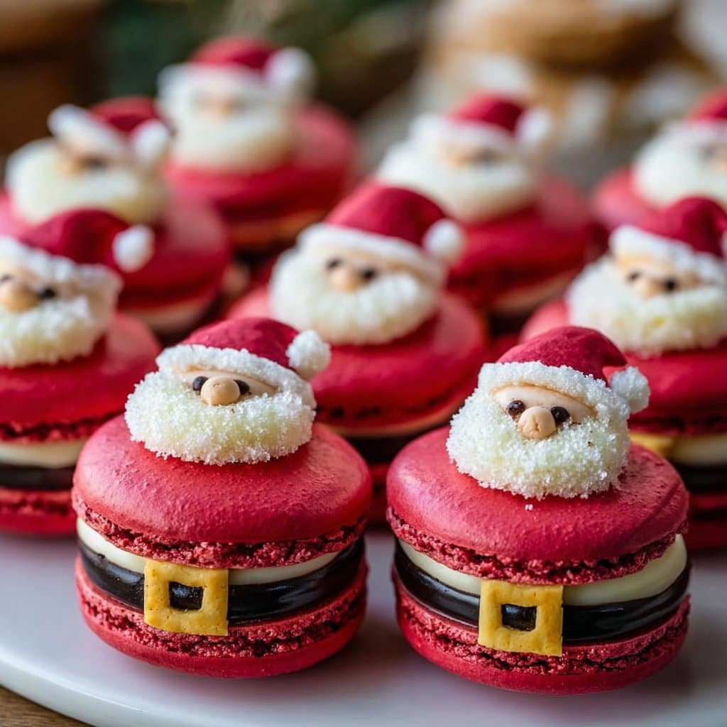 Santa Claus Macarons: The Perfect Holiday Treat
