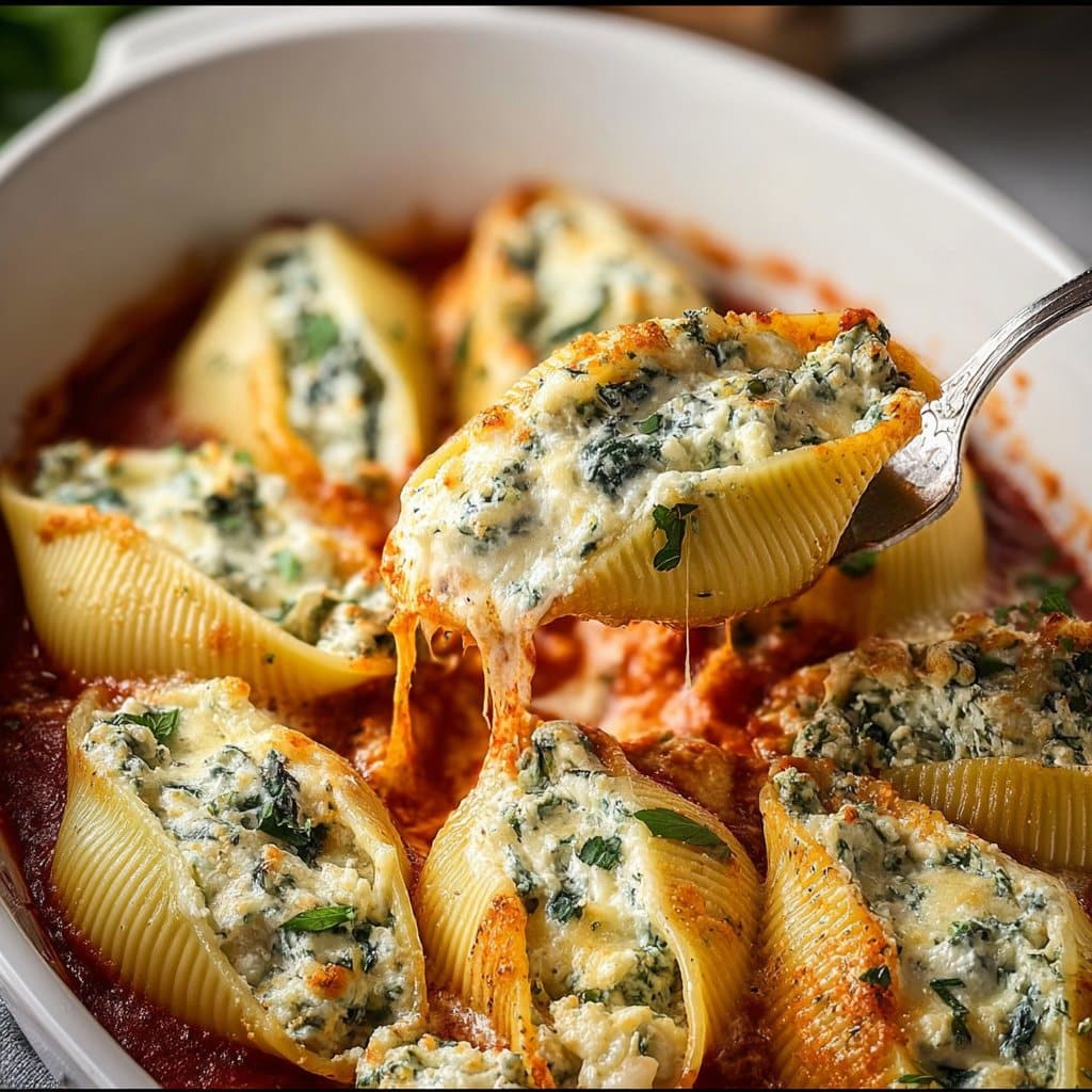 Best Christmas Stuffed Shells