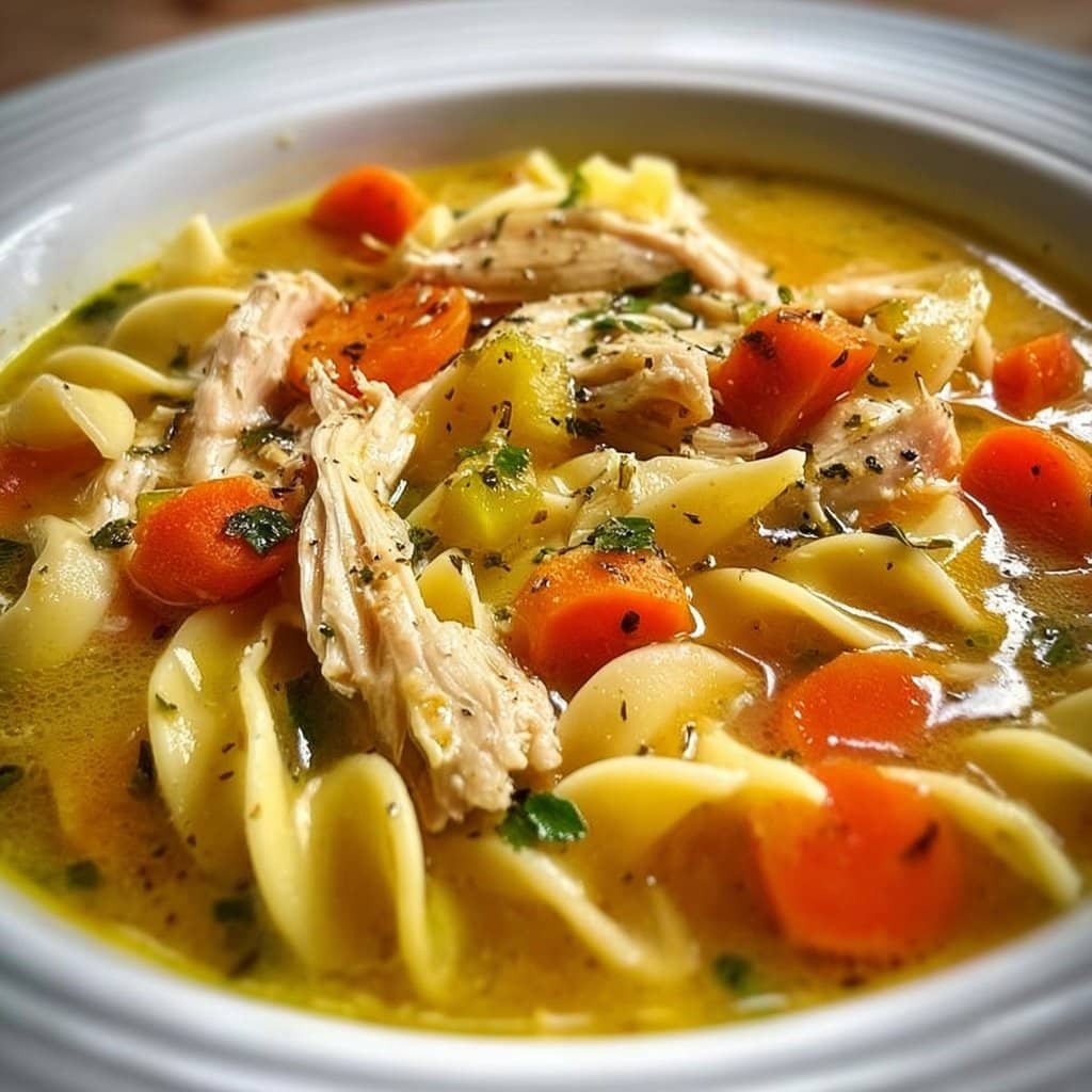 Homemade Chicken Noodle Soup