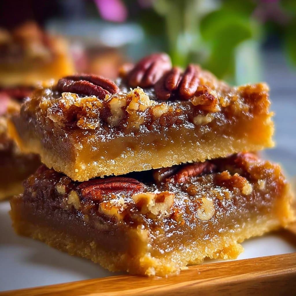 Simple Pecan Pie Bars