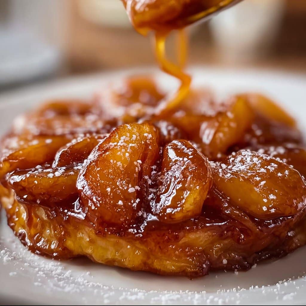 Caramel Apple Tarte Tatin Candy