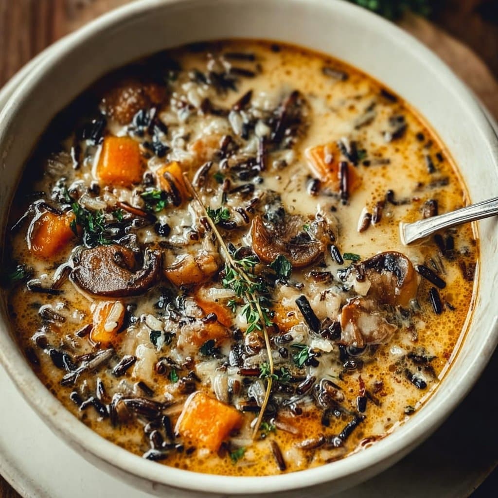 Autumn Wild Rice Soup