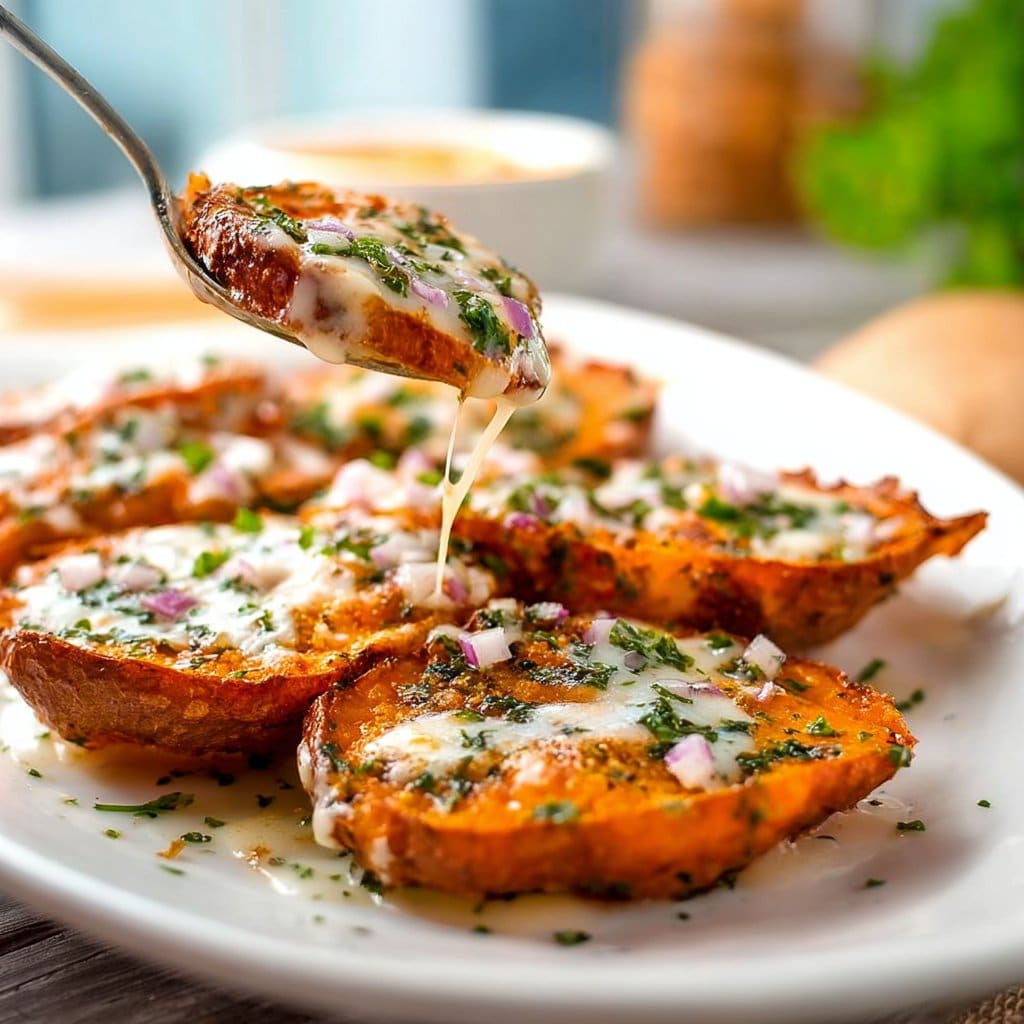 Parmesan Herb Sweet Potato Medallions