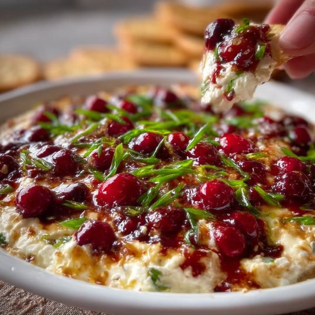 Christmas Cranberry Jalapeno Dip