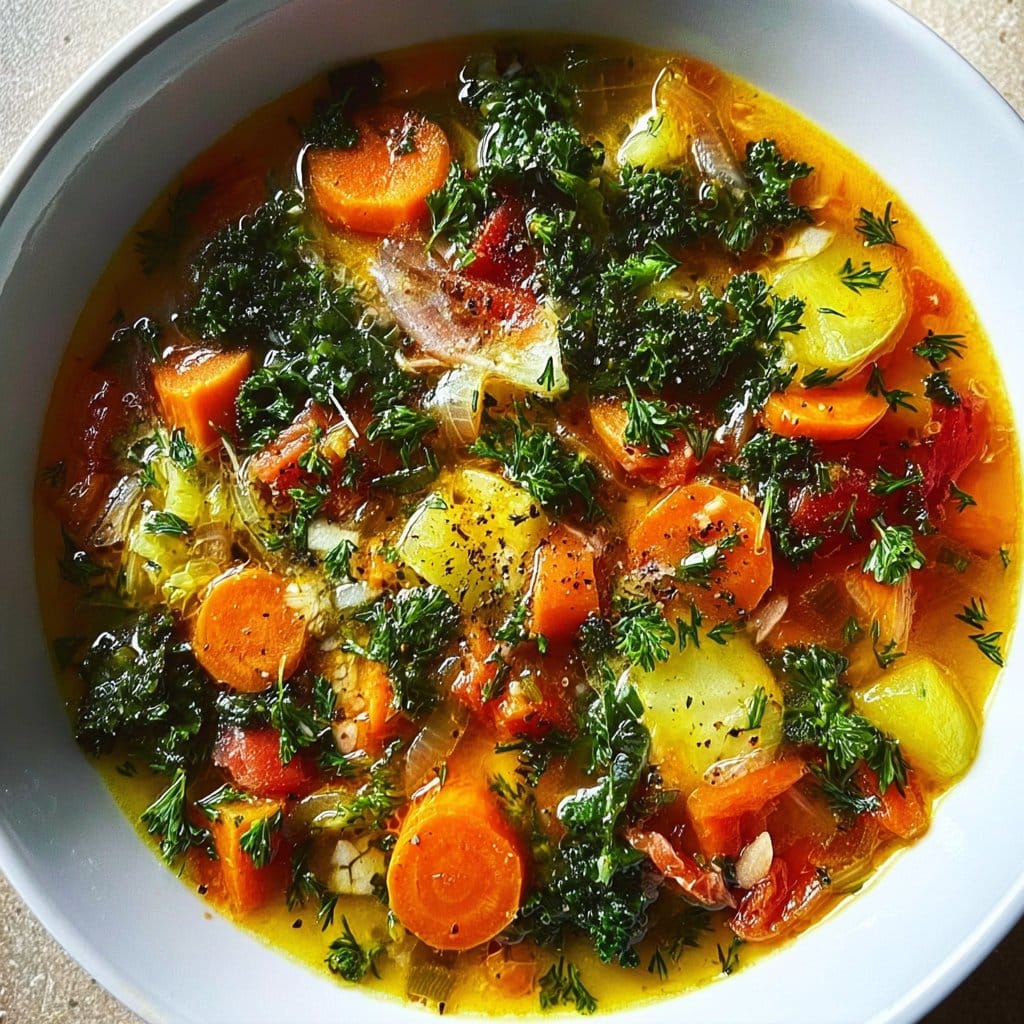 30-Minute Vegetable Detox Soup