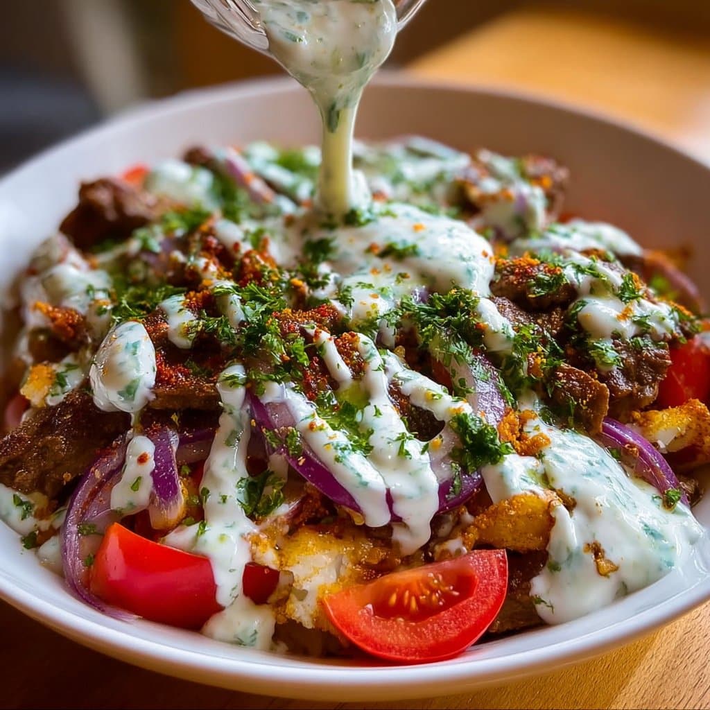 Lamb Gyro Bowls with Dreamy Creamy Sauce