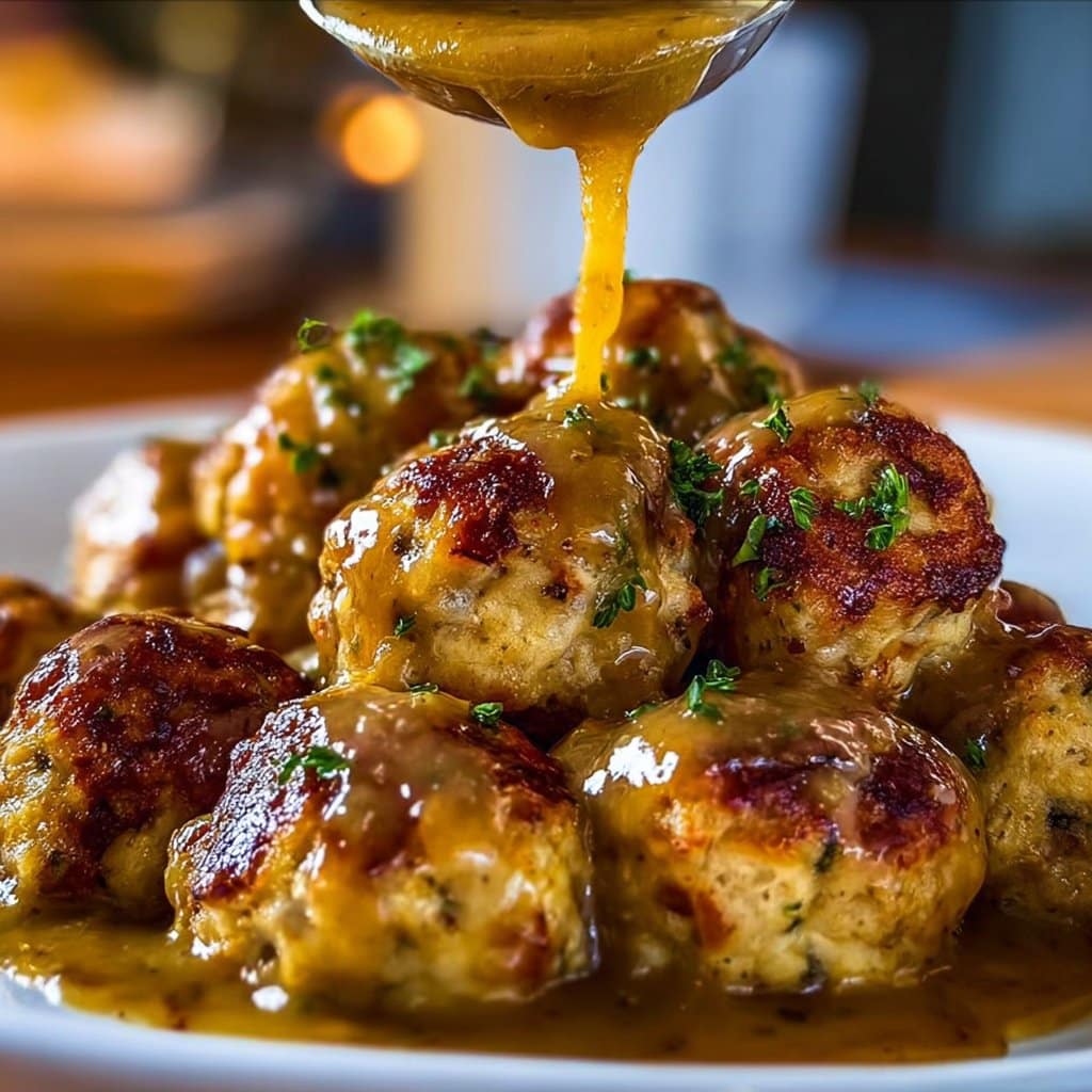 Thanksgiving Stuffing Balls