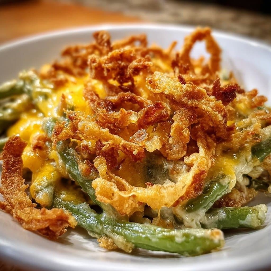 Slow Cooker Green Bean Casserole