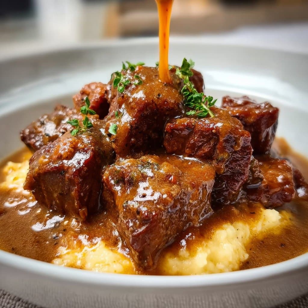 Crockpot Cubed Steak And Gravy