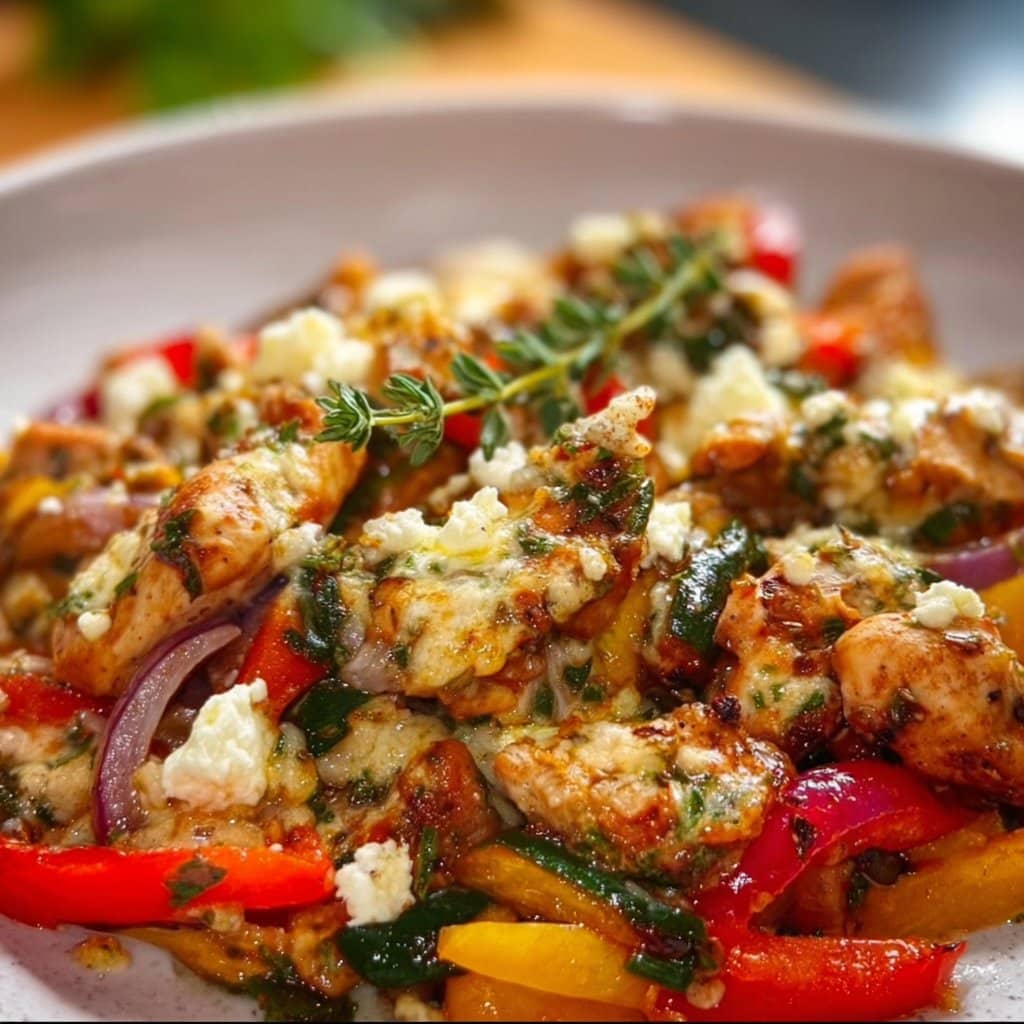 Mediterranean Chicken Stir Fry Recipe
