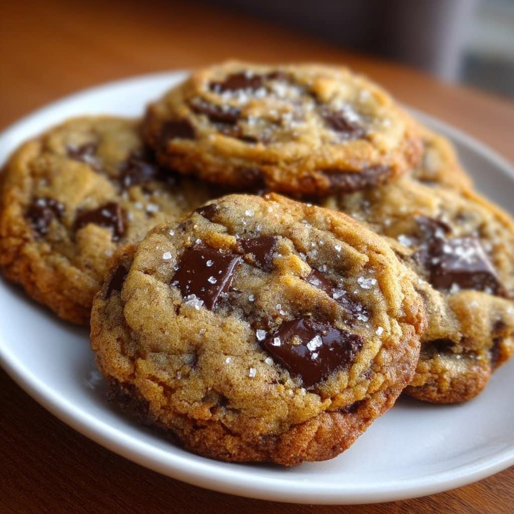 Sea Salt Chocolate Chip Cookies