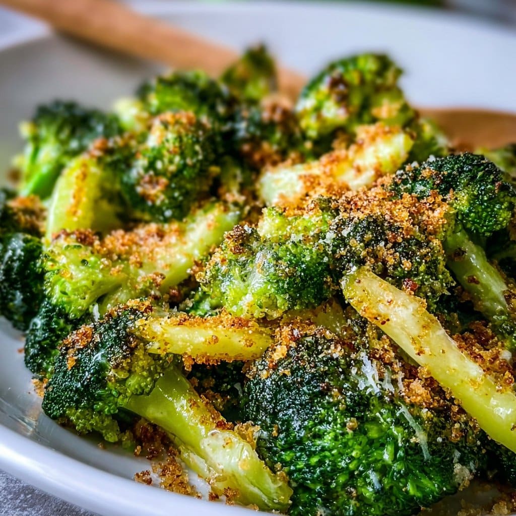 Crispy Roasted Broccoli with a Personal Twist