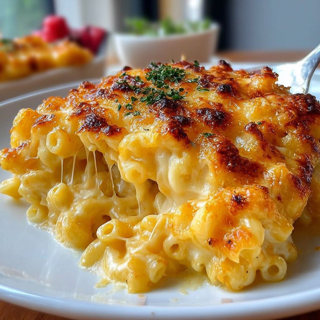 Creamy Baked Macaroni and Cheese