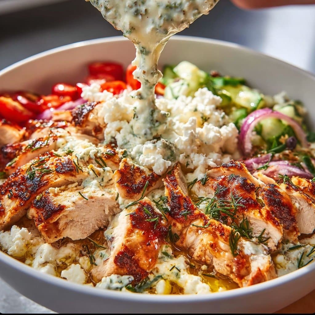 Greek Chicken Bowls