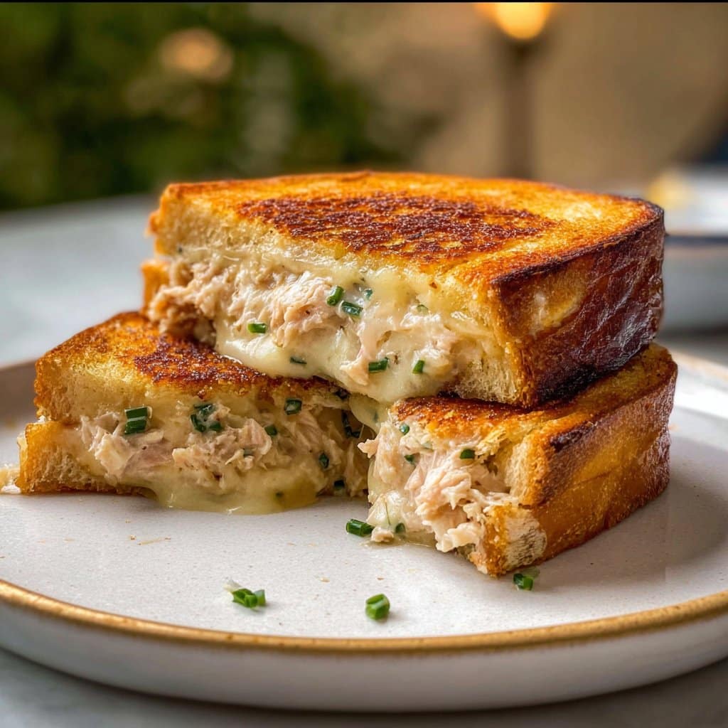 Crispy Golden Tuna Melt with Ultra-Creamy Filling (Easy Recipe)