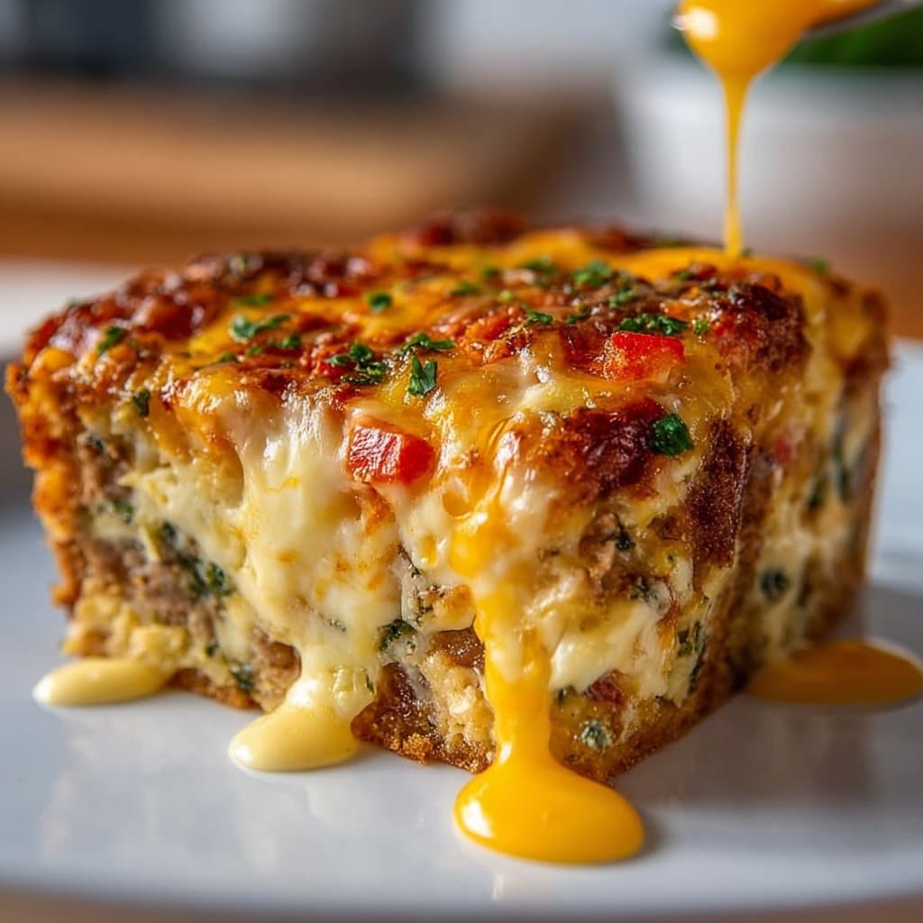 High Protein Breakfast Casserole