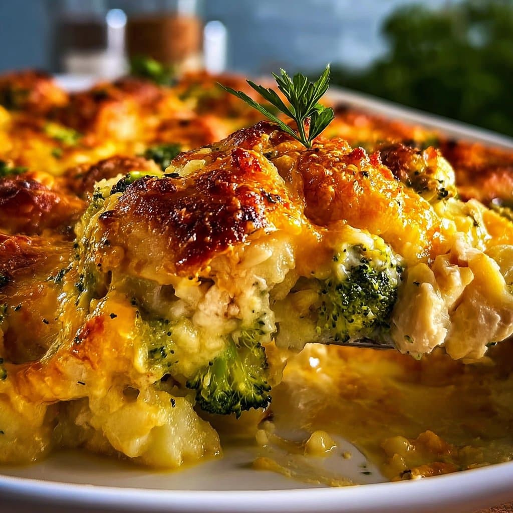Chicken Potato Broccoli Casserole
