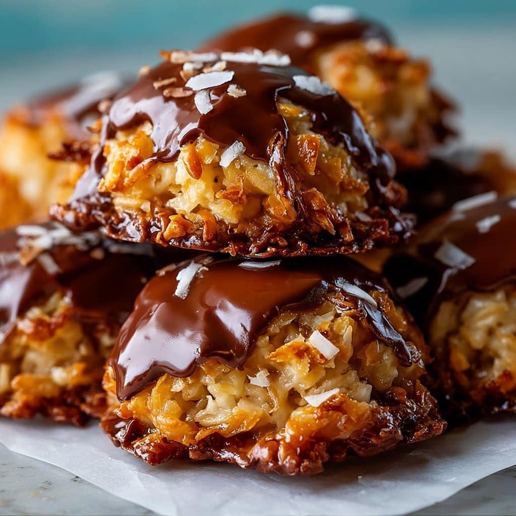 No-Bake Samoa Cookies