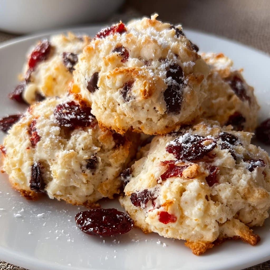 Cherry Snowball Cookies