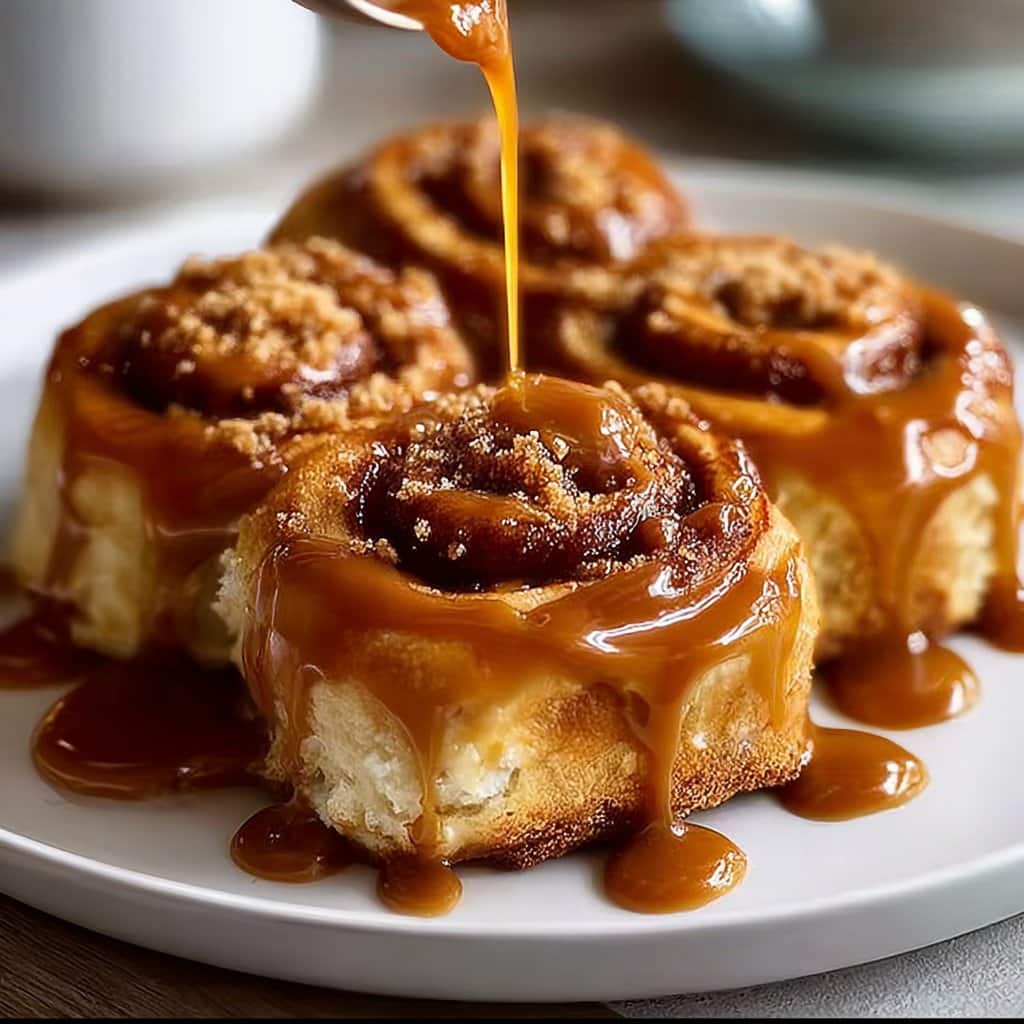 Biscoff Cookie Butter Cinnamon Rolls