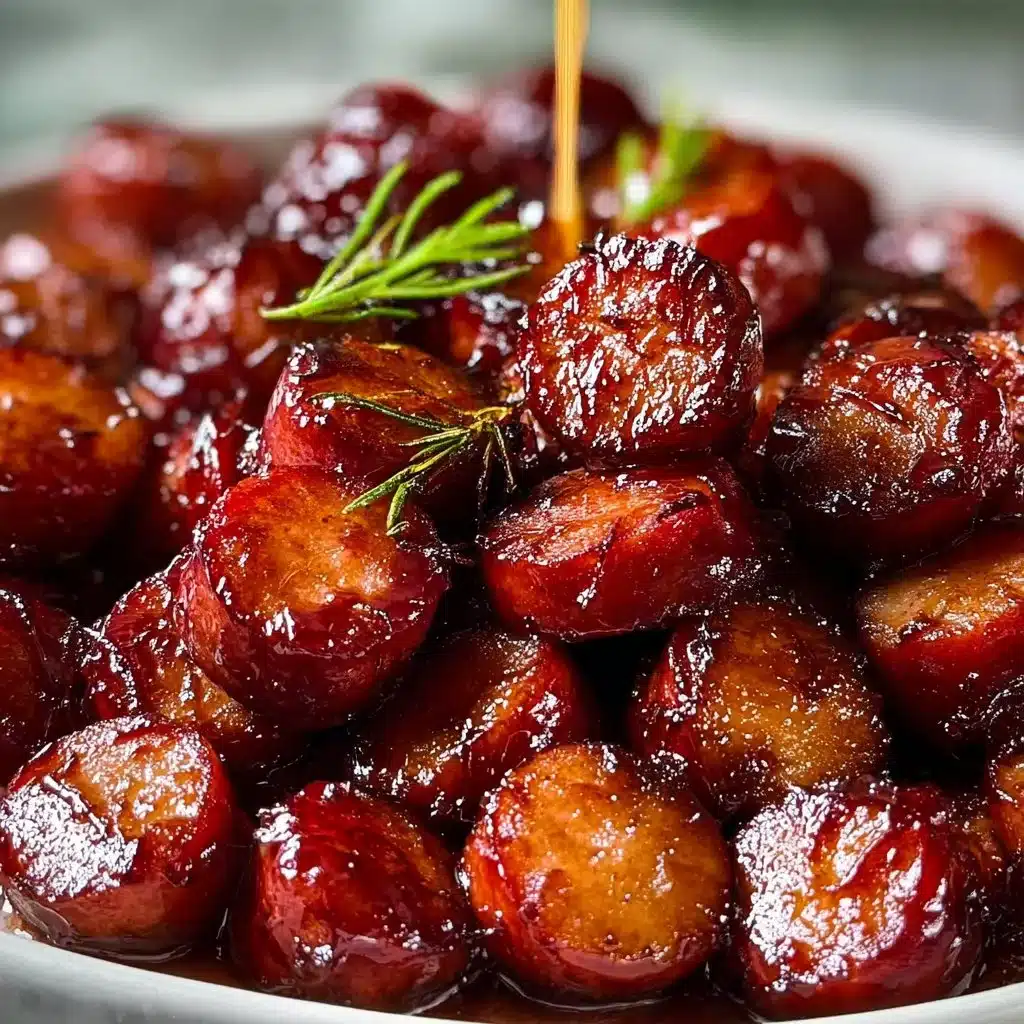 Candied Kielbasa Bites