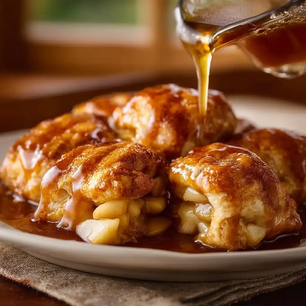 Crescent Roll Apple Dumplings