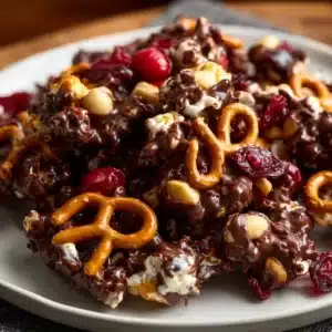 Delicious Crockpot Candy in a slow cooker prepared for a party or holiday event