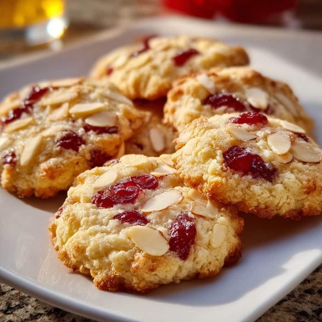 Cherry Almond Amish Sugar Cookies