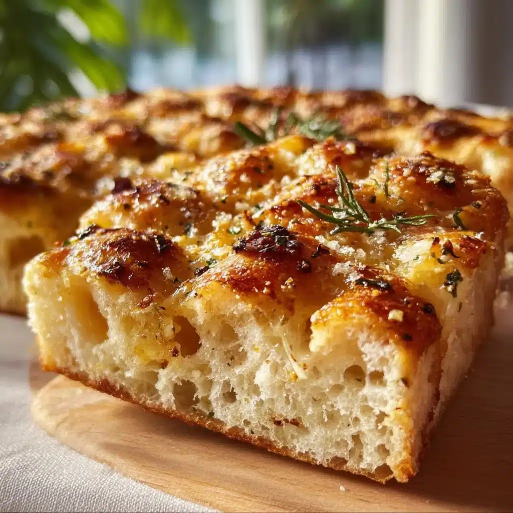 Garlic Parmesan Focaccia