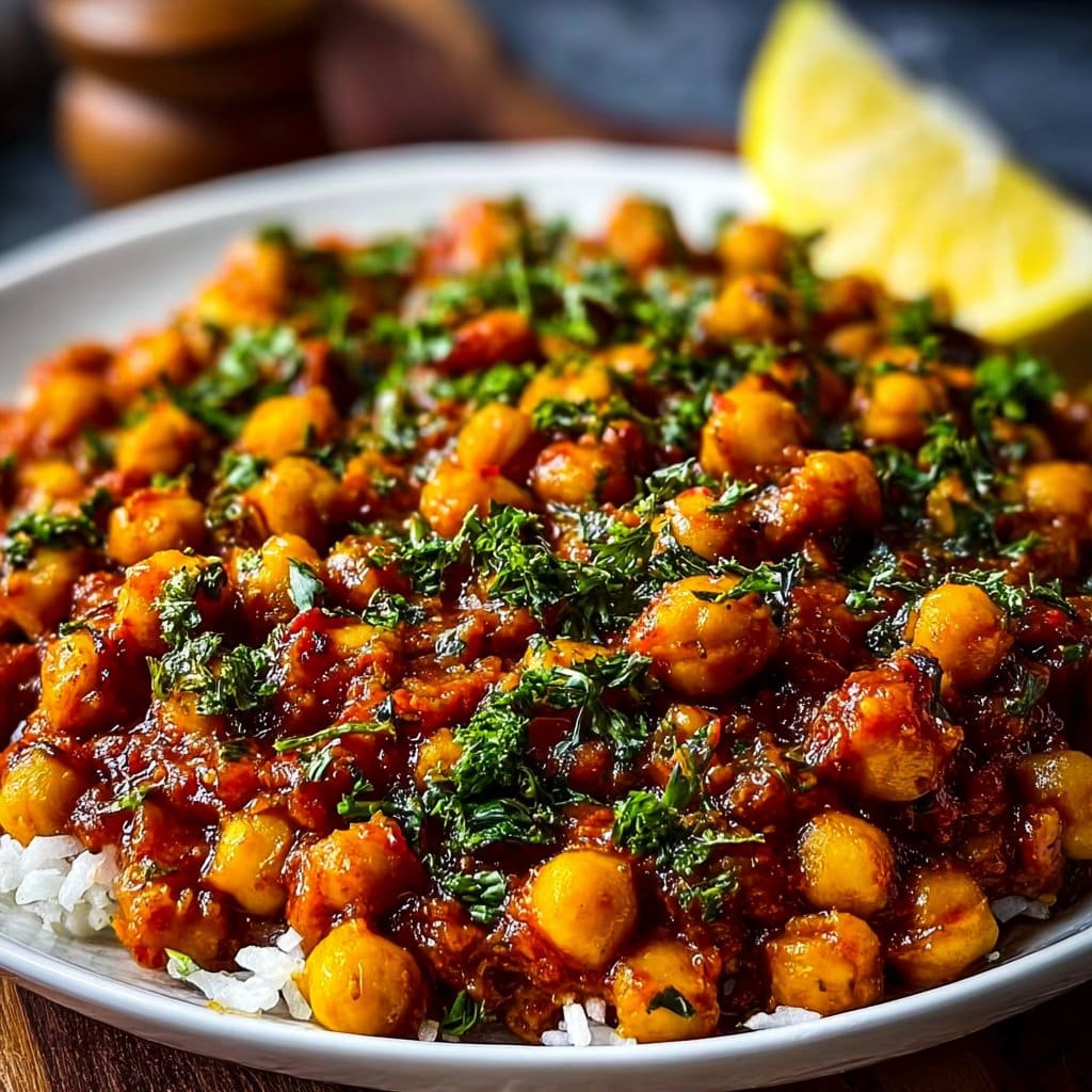 High-Protein Vegan Chickpea Masala